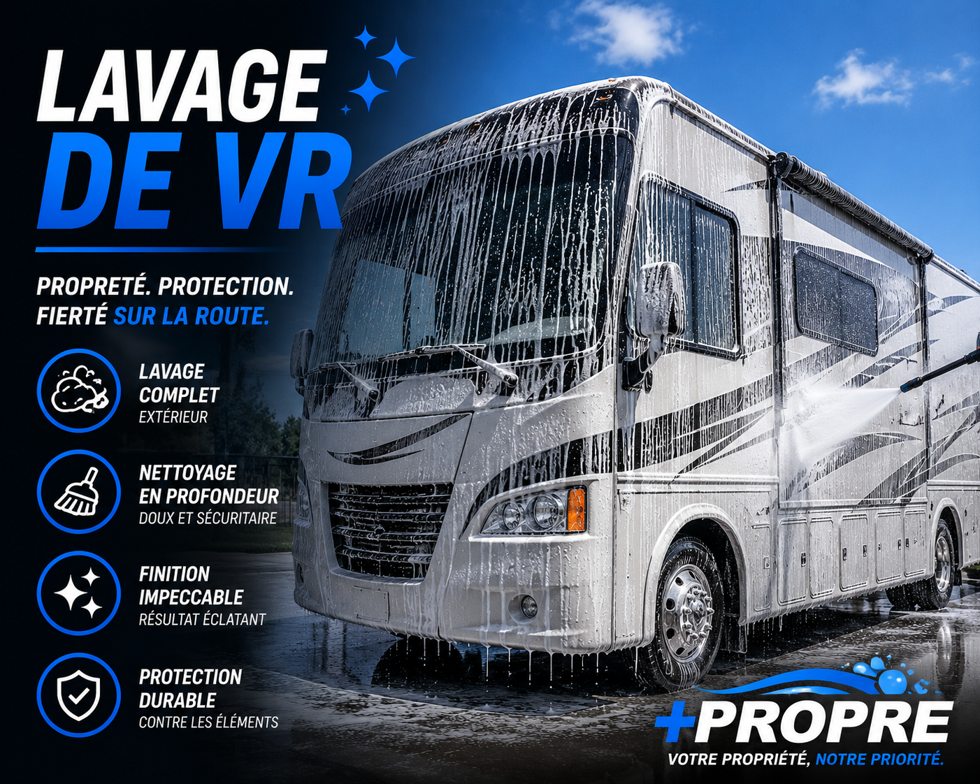 Lavage de VR